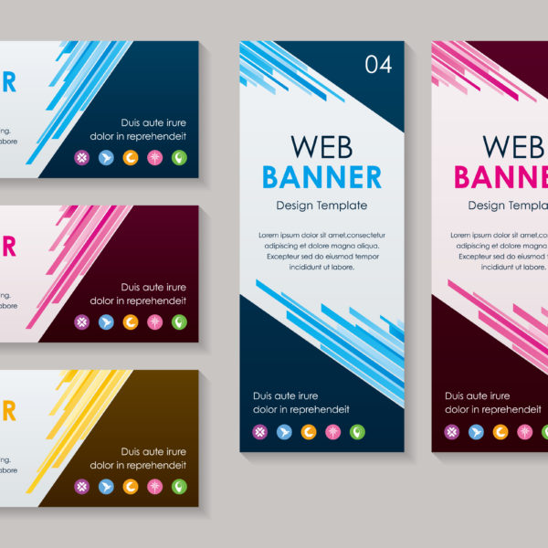 popular banner design sizes