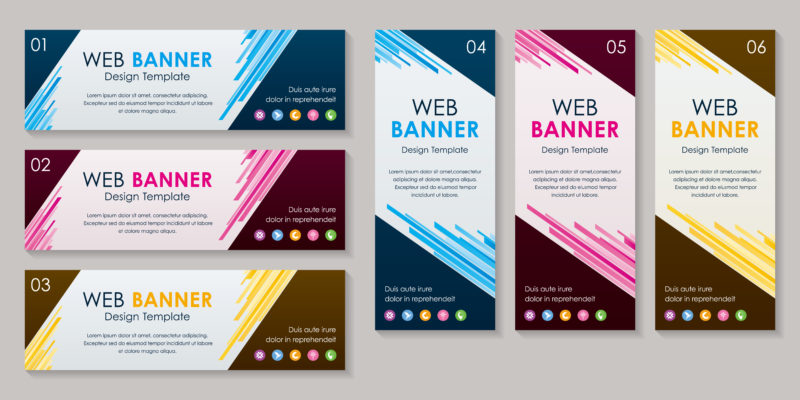 popular banner design sizes